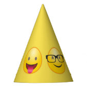 Emoji Birthday Hat Partyhütchen (Vorderseite)