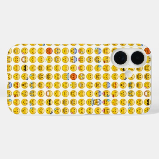 Emoji Case-Mate iPhone Hülle (Rückseite (Horizontal))