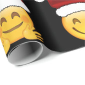 Emoji Christmas Geschenkpapier (Rolleneckpunkt)
