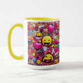 EMOJI COFFEE CUP TASSE (Links)