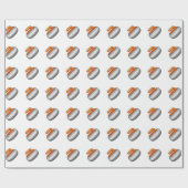 Emoji Curling Stone Geschenkpapier (Flach)