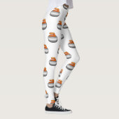 Emoji Curling Stone Leggings (Rechts)