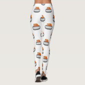 Emoji Curling Stone Leggings (Rückseite)
