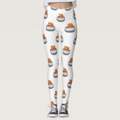 Emoji Curling Stone Leggings (Vorderseite)