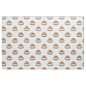 Emoji Curling Stone Stoff (Fat Quarter (45,7 x 55,9 cm))
