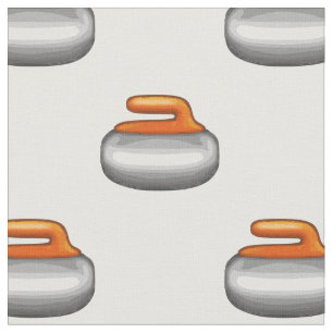 Emoji-Curlingstein-Stoff Stoff