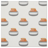 Emoji-Curlingstein-Stoff Stoff (Muster)