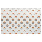 Emoji-Curlingstein-Stoff Stoff (Fat Quarter (45,7 x 55,9 cm))