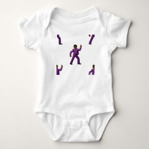 Emoji Dancing Man Baby Strampler