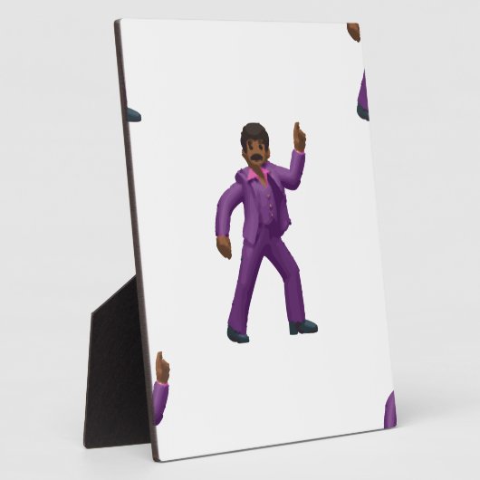 Emoji Dancing Man Fotoplatte (Seite)