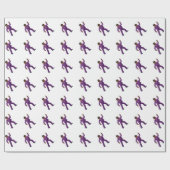 Emoji Dancing Man Geschenkpapier (Flach)