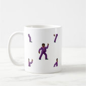 Emoji Dancing Man Kaffeetasse (Links)