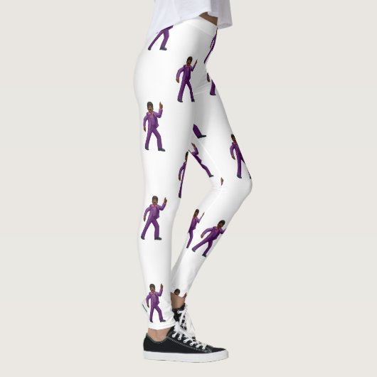 Emoji Dancing Man Leggings (Rechts)