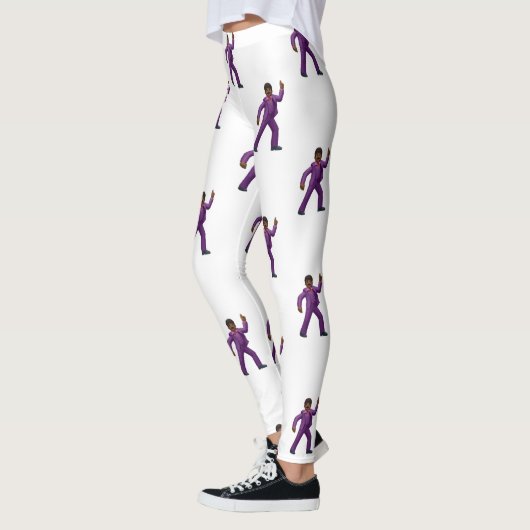 Emoji Dancing Man Leggings (Links)