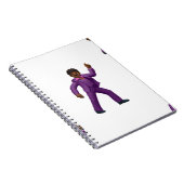 Emoji Dancing Man Notizblock (Rechte Seite)