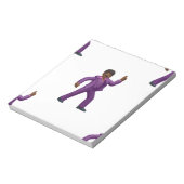 Emoji Dancing Man Notizblock (Rotiert)