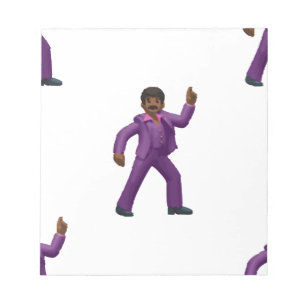 Emoji Dancing Man Notizblock