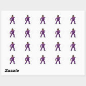 Emoji Dancing Man Stern-Aufkleber (Blatt)