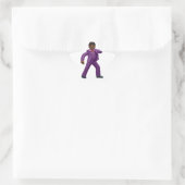 Emoji Dancing Man Stern-Aufkleber (Tasche)