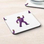 Emoji Dancing Man Untersetzer (Linke Seite)