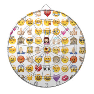 Emoji Dartscheibe