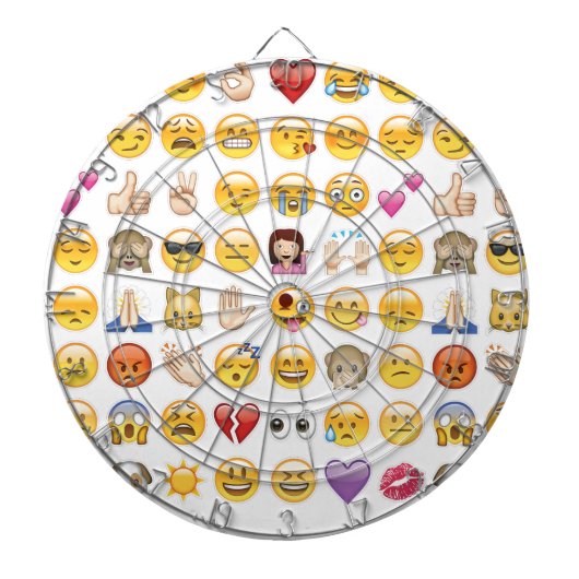 Emoji Dartscheibe (vorne)