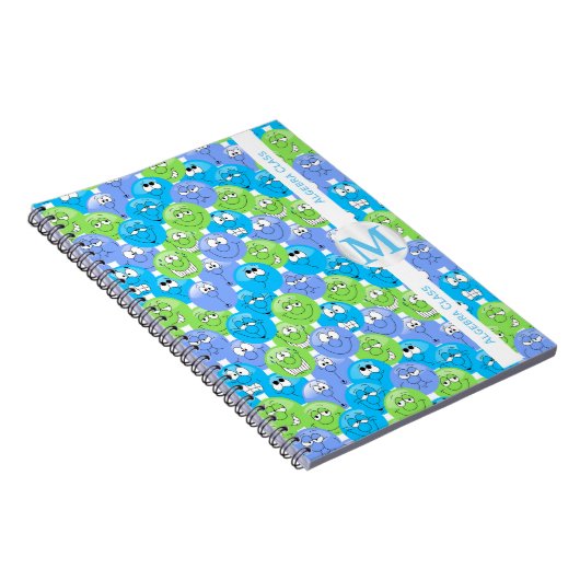 Emoji Design Funny Fun Faces Notizblock (Rechte Seite)