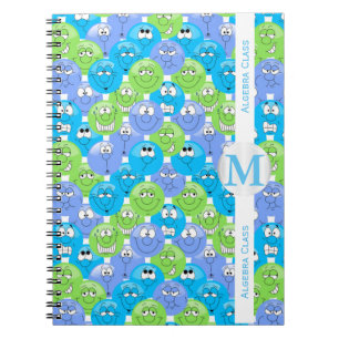 Emoji Design Funny Fun Faces Notizblock