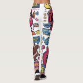 EMOJI DRUCKEN LEGGINGS (Rückseite)