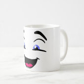 Emoji, Emoticon, Gesicht Kaffeetasse (VorderseiteRechts)
