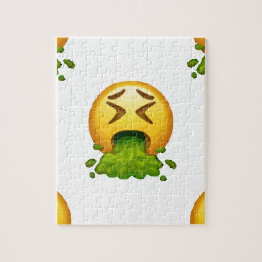 Emoji Erbrechen Puzzle (Vertikal)