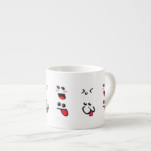 Emoji Espressotasse (Vorderseite Rechts)