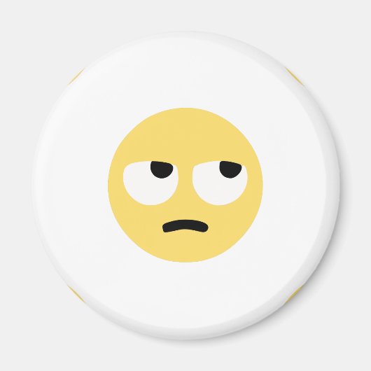 emoji eye rolling magnet (Vorne)
