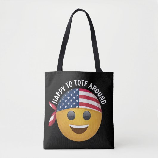 Emoji Face Tasche (Vorderseite)