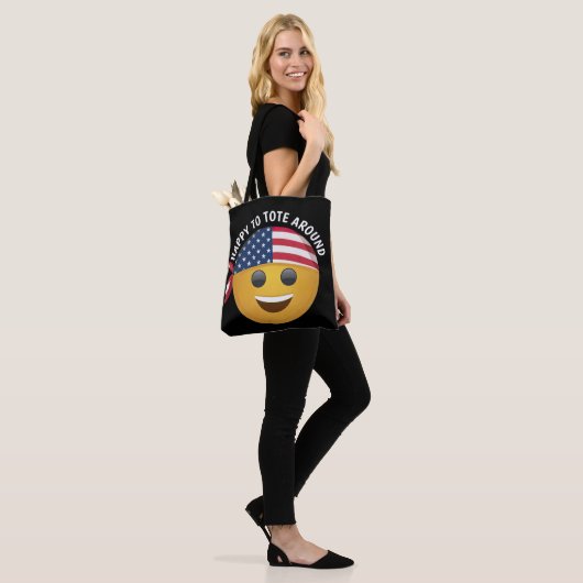 Emoji Face Tasche (Am Model)