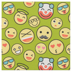 Emoji Faces Stoff