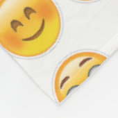 Emoji-Fleece-Decke Fleecedecke (Ecke)