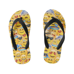 Emoji Flip Flops Kinder Kinderbadesandalen