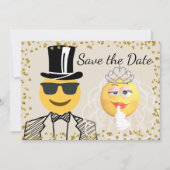 Emoji-Foto Einladung (Vorderseite)