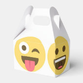 Emoji Gastgeschenk Box- Emoji Faces Geschenkschachtel (Rückseite)