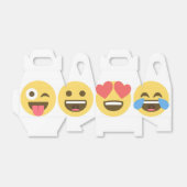 Emoji Gastgeschenk Box- Emoji Faces Geschenkschachtel (Ungefaltet)