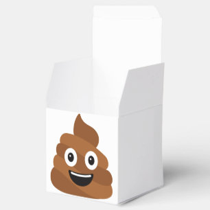 Emoji-Gastgeschenk-Box gekackt Geschenkschachtel