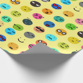 Emoji Geschenkpapier (Ecke)