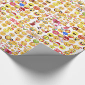 Emoji Geschenkpapier (Ecke)