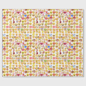 Emoji Geschenkpapier (Flach)