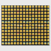 Emoji Geschenkpapier (Flach)