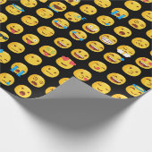 Emoji Geschenkpapier (Ecke)