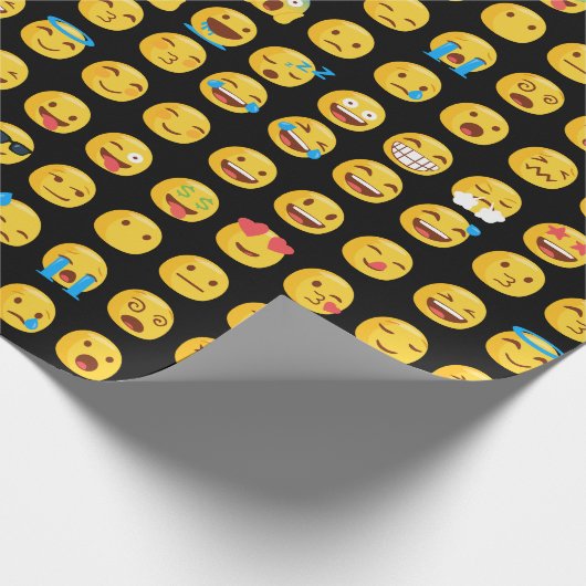 Emoji Geschenkpapier (Ecke)