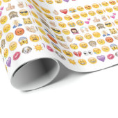 Emoji Geschenkpapier (Rolleneckpunkt)