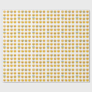 Emoji Geschenkpapier